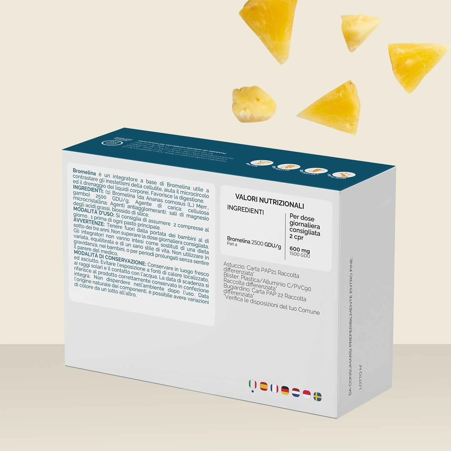 Nutracle Bromelina 40 Compresse Microcircolo