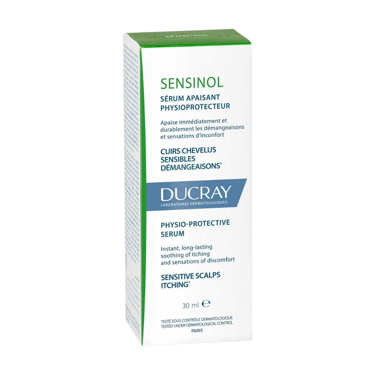 Ducray Sensinol Siero Lenitivo Fisioterapico 30 ml Cuoio Capelluto Sensibile Con Prurito