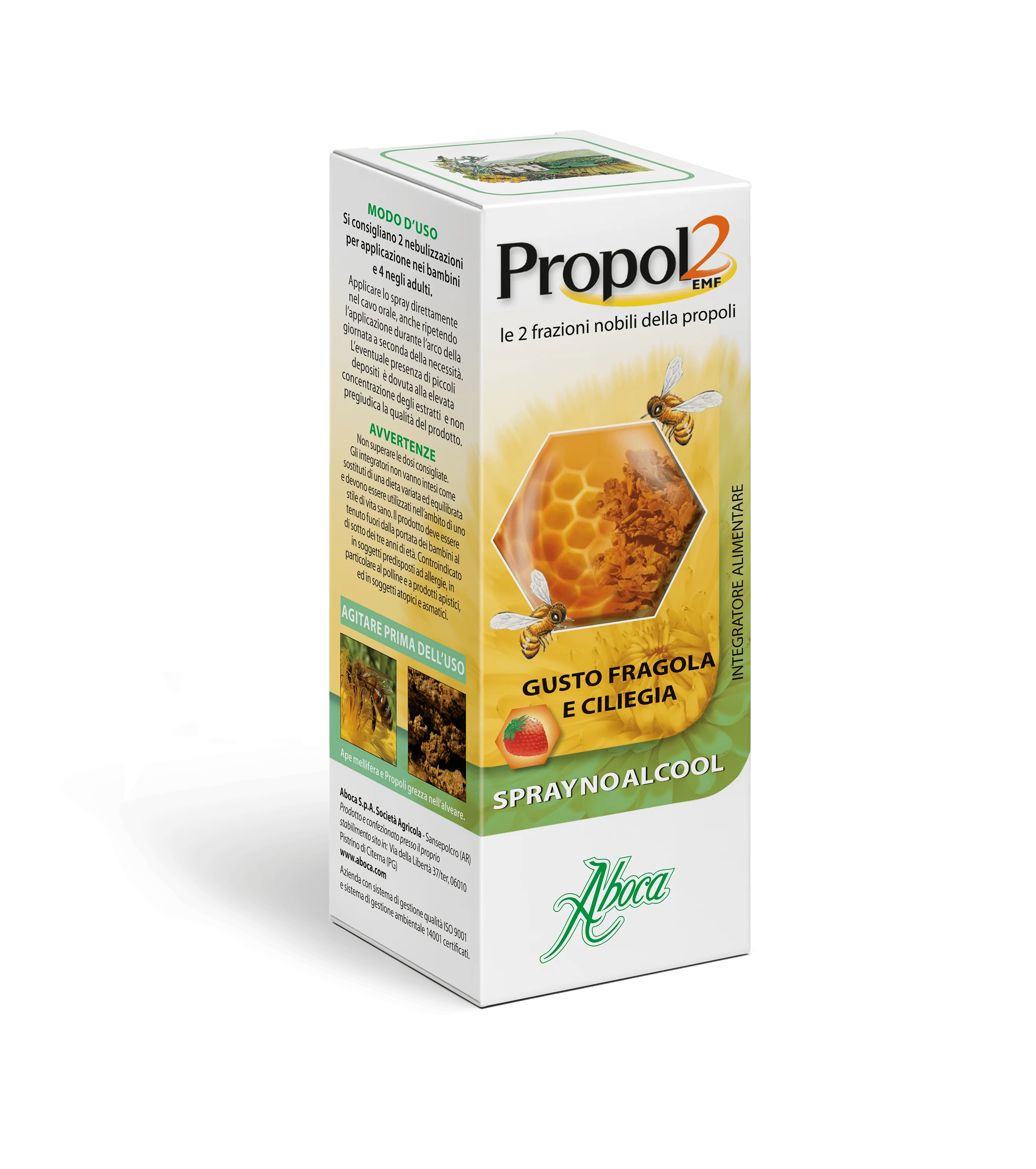Propol2 EMF Spray No Alcool 30 ml Mal di gola e protezione del cavo orale