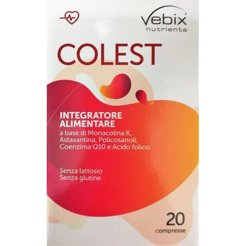 Vebix Nutrients Colest 20 Compresse