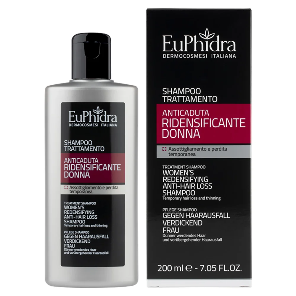 EuPhidra Shampoo Anticaduta Donna 200 ml Ridensificante