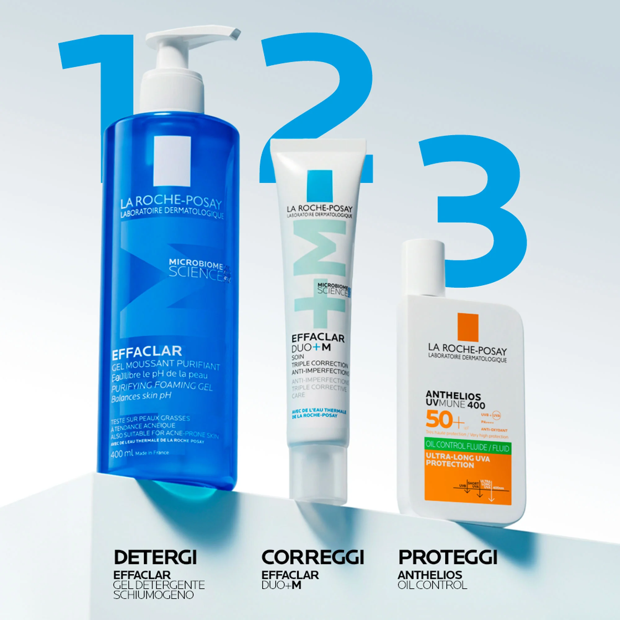 La Roche Posay Effaclar Gel Anti-imperfezioni 400 Ml Detergente purificante