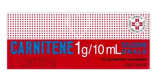 Carnitene Soluzione Orale 10 Flaconcini 1G/10 ml