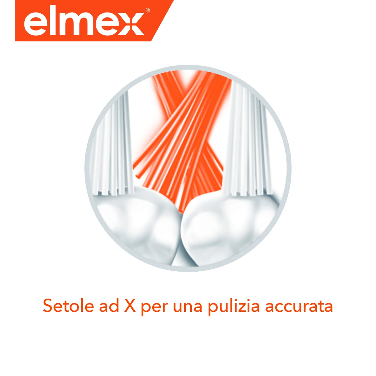 Elmex Inter X Protezione Carie Spazzolino Medio Setole a X
