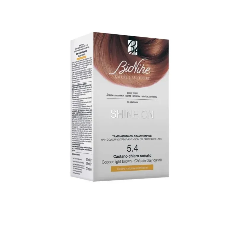 Bionike Shine On 5.4 Castano Ramato Trattamento Colorante Capelli