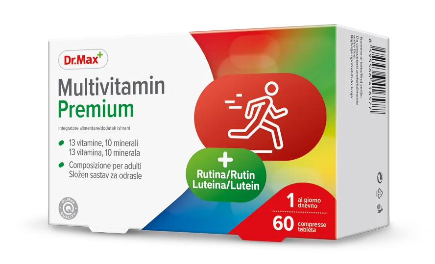 Dr.Max Multivitamin Premium 60 Compresse - Integratore multivitaminico