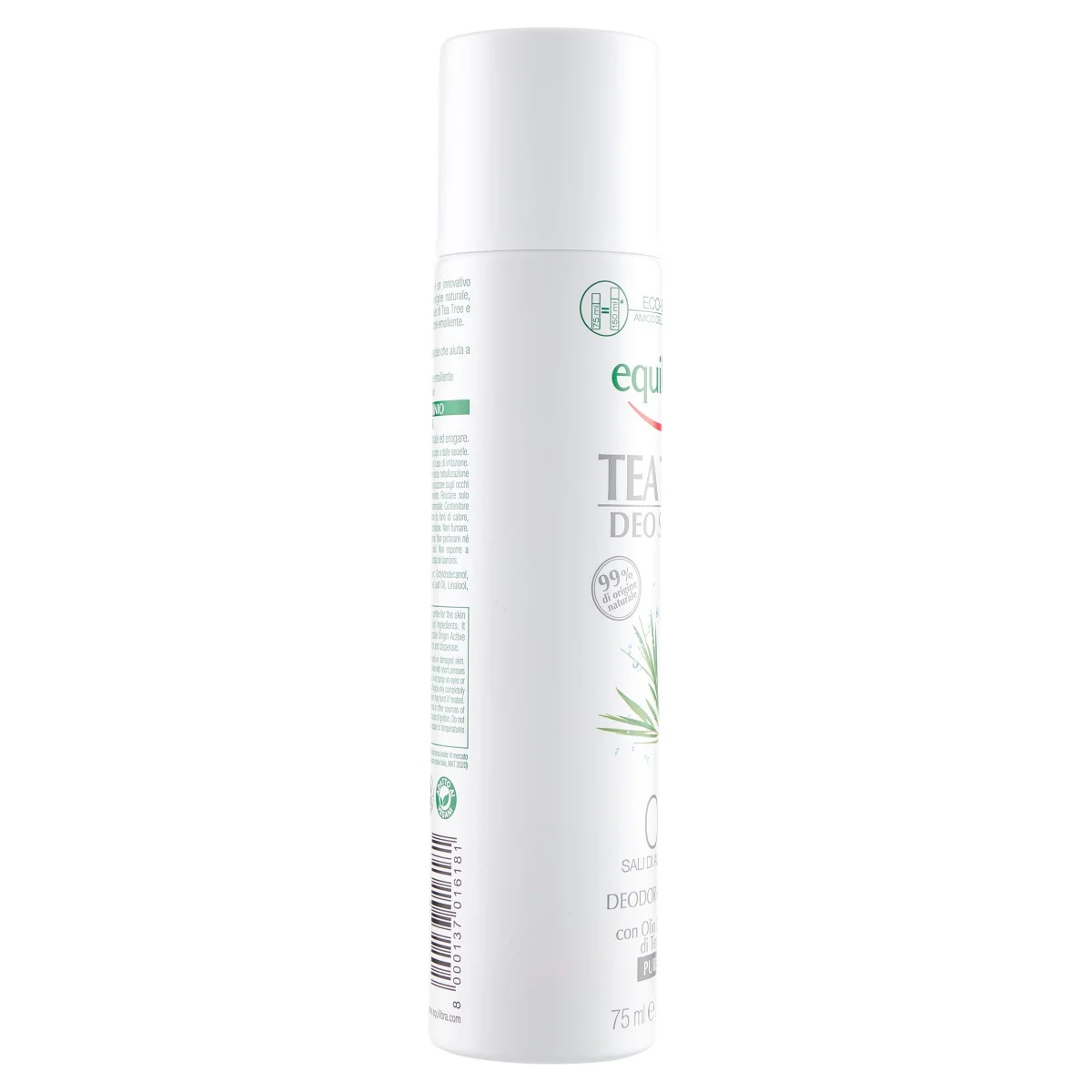 Equilibra Tea Tree Deo Spray 75 Ml Deodorante