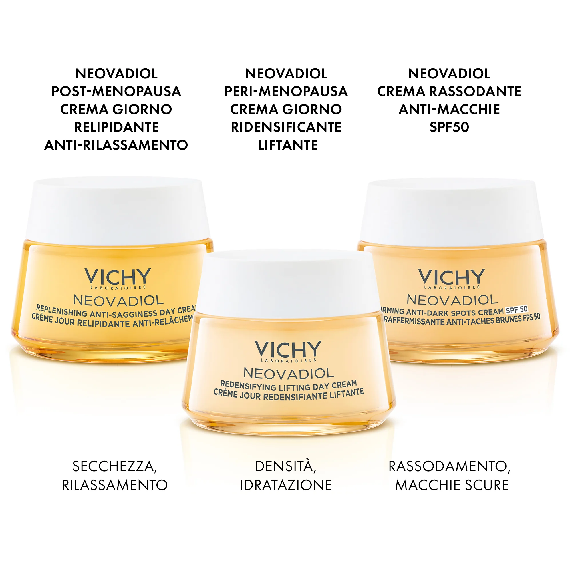 Vichy Neovadiol Peri-Menopausa Crema Giorno 50 Ml Ridensificante Liftante Pelle Secca