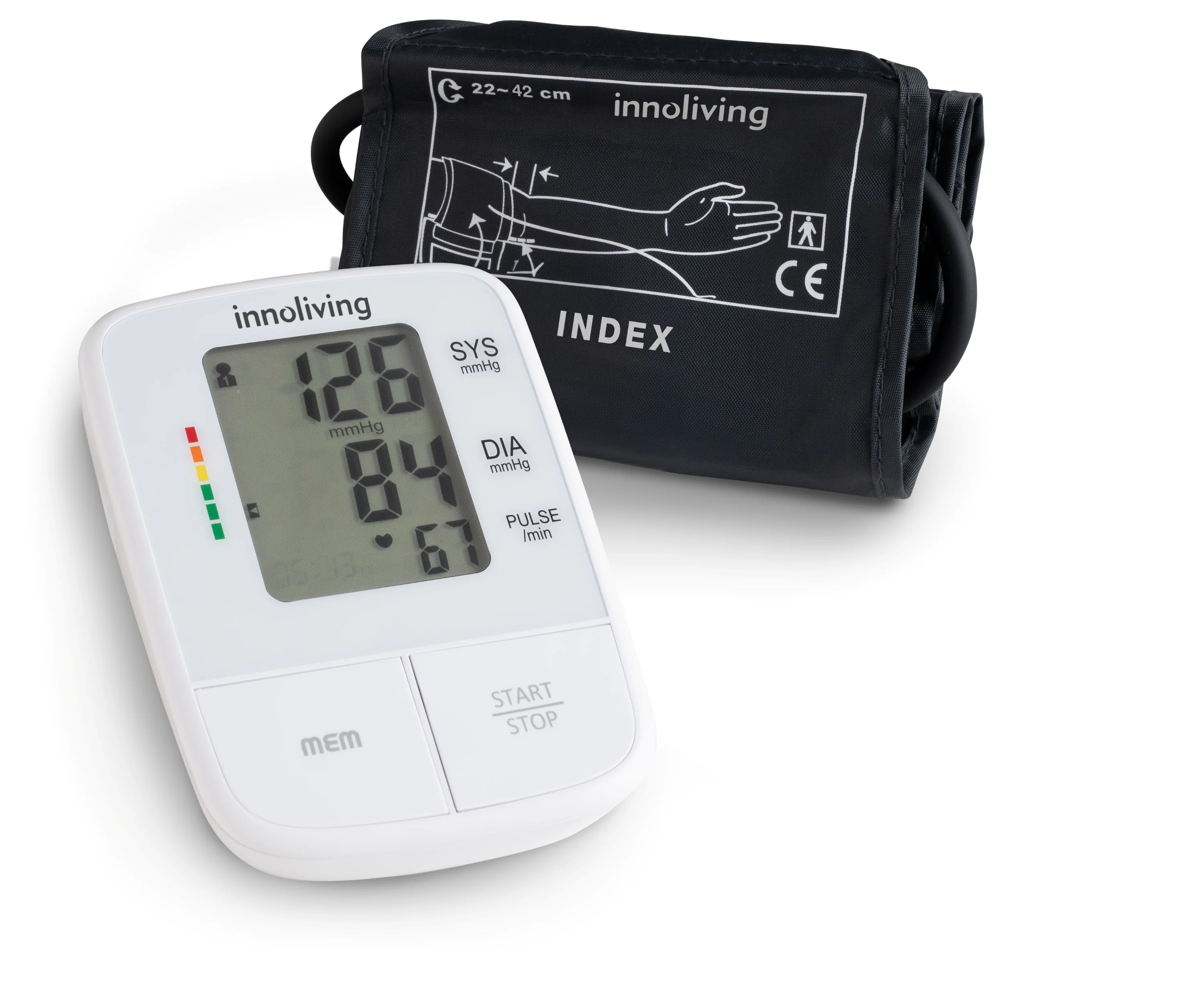 Innoliving Misuratore Di Pressione Automatico Con ampio display