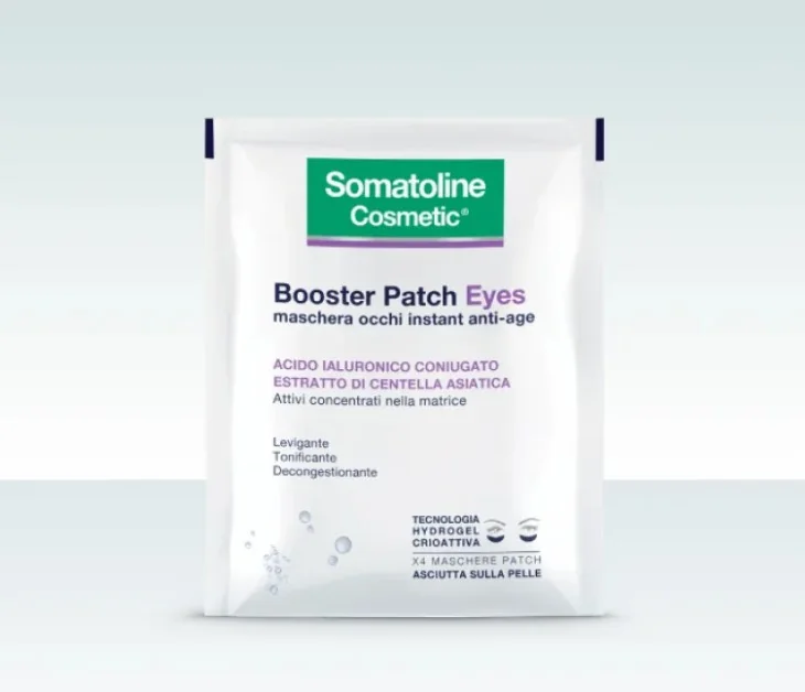 Somatoline C Viso Mask Occhi 1 Bustina Maschera Occhi Idratante e Rimpolpante