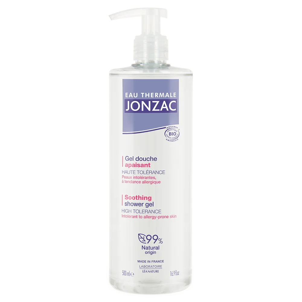 Jonzac Gel Doccia Lenitivo Alta Tolleranza 500 Ml Lenisce Irritazioni e Prurito