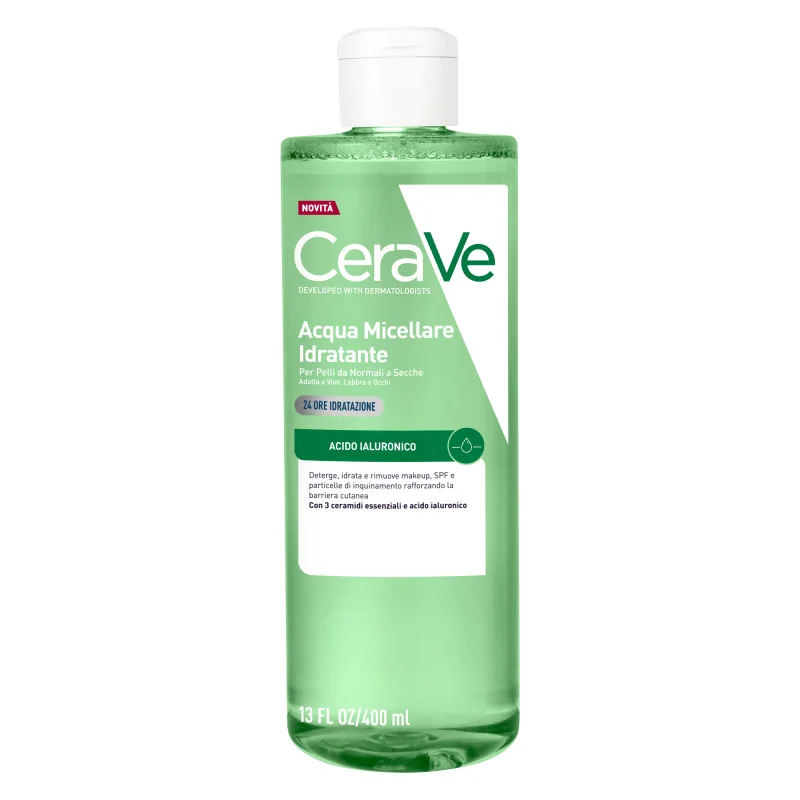 Cerave Acqua Micellare Idratante 400 ml Trattamento Viso