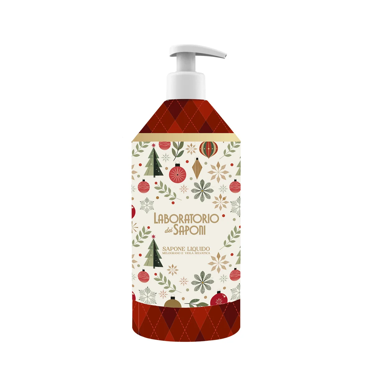 Lovren White Candle Melograno Viola 500 Ml Dermatologicamente Testato