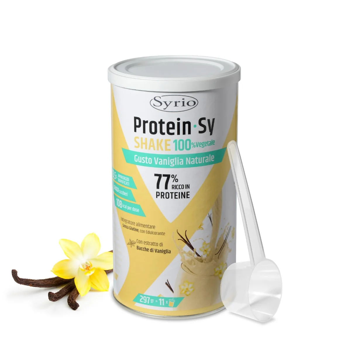 Protein-Sy Shake Vaniglia 297 G Senza Glutine