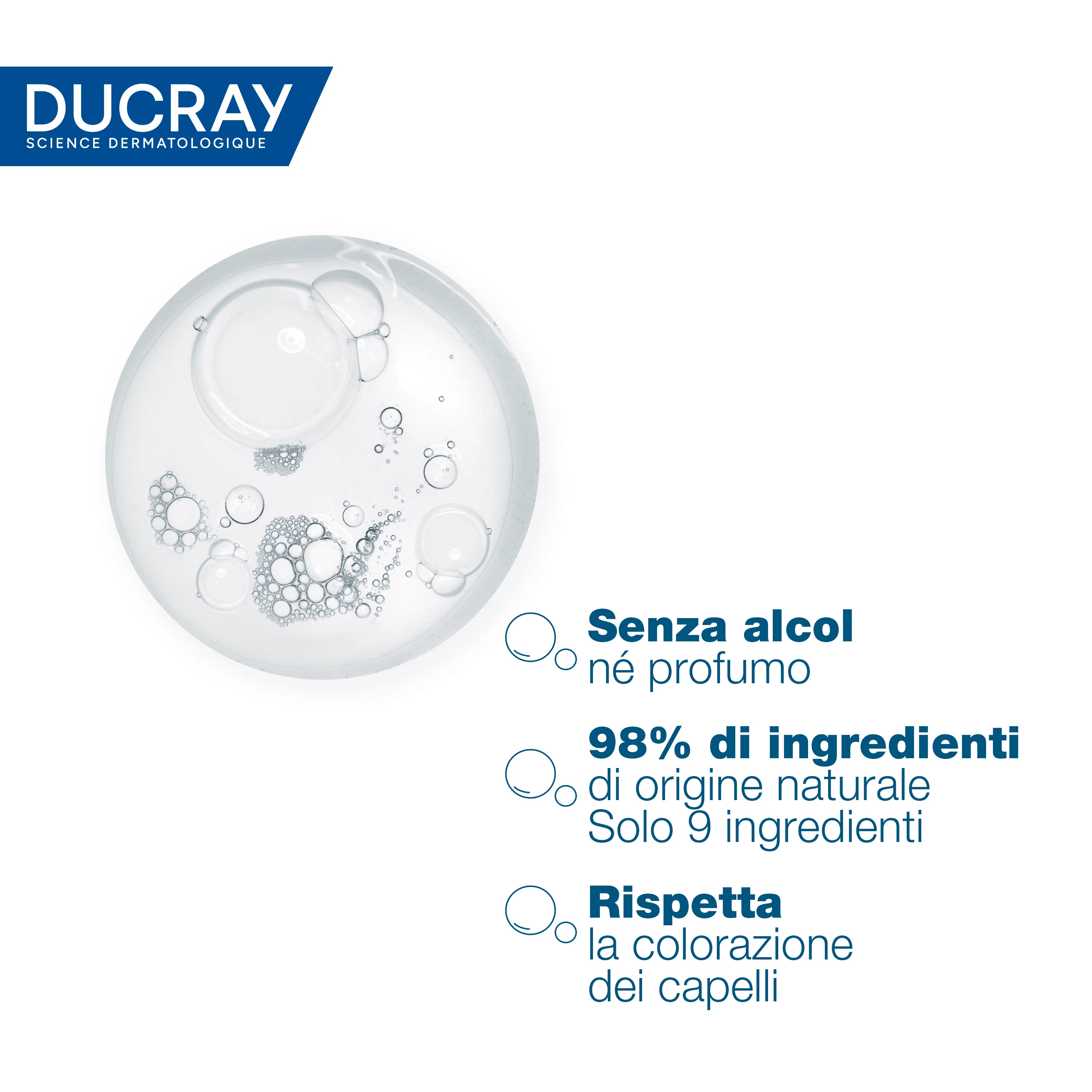Ducray Sensinol Shampoo trattante 200 ml Cuoio Capelluto Sensibile e Reattivo