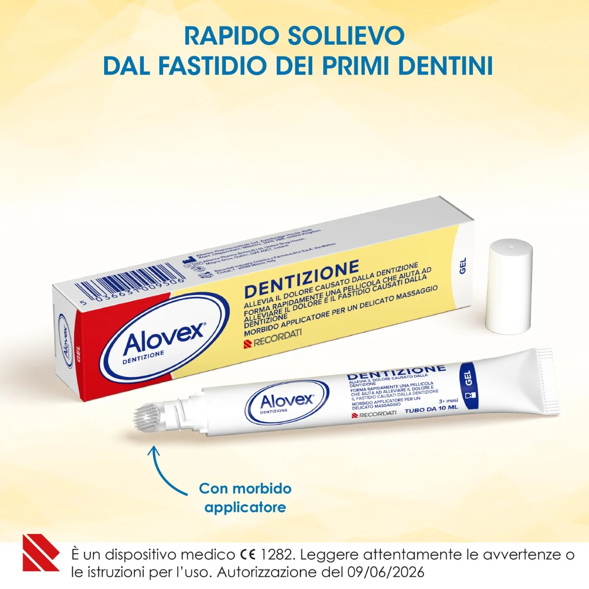 Alovex Dentizione Gel Primi Dentini 10 ml