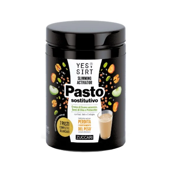 Yes Sirt Pasto Sostitutivo grano Saraceno-Chia-Pistacchio 7x35,7 g - Pasto sostitutivo