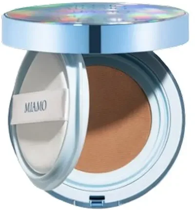 Miamo Second Skin Mesh Cushion Foundation Bronze SPF 50 Pa+++ 11 ml Antiossidante protettivo colorato