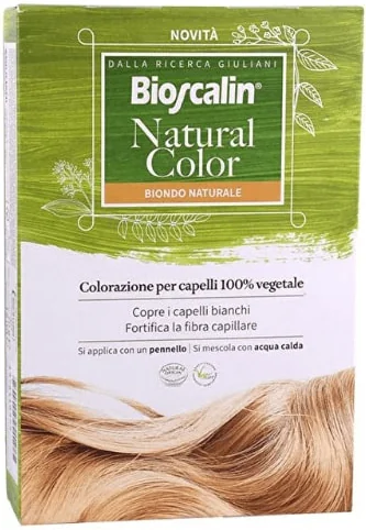 Bioscalin Natural Color Biondo Naturale 70 g Tintura Senza Ammoniaca