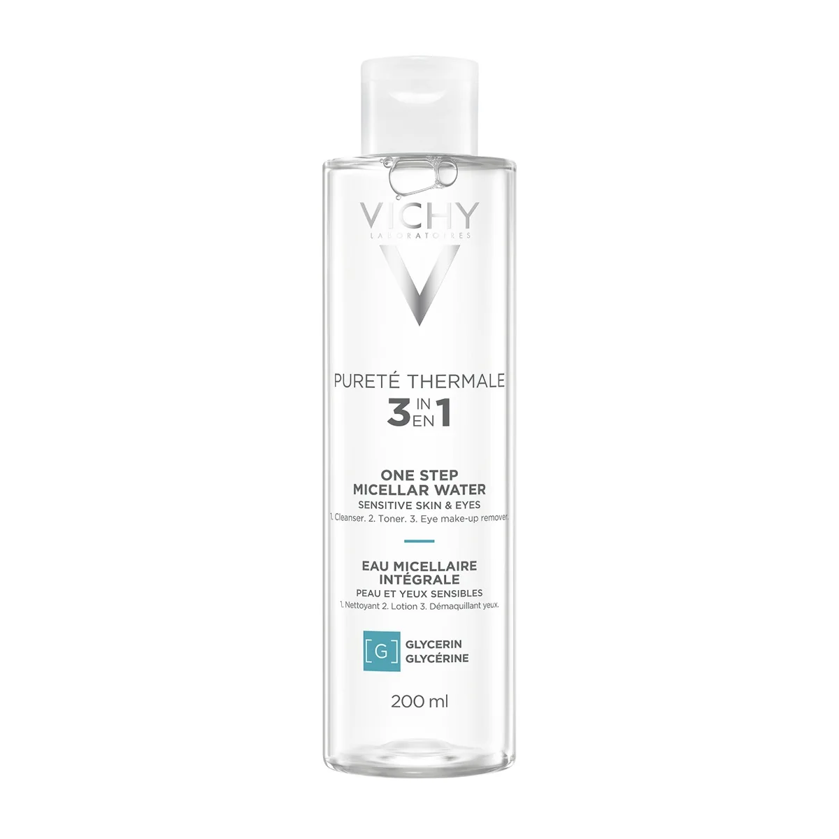 Vichy Pureté Acqua Micellare 200 Ml Per la pelle sensibile