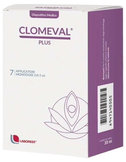 Clomeval Plus Gel Vaginale 35 Ml + 7 Applicatori Monouso