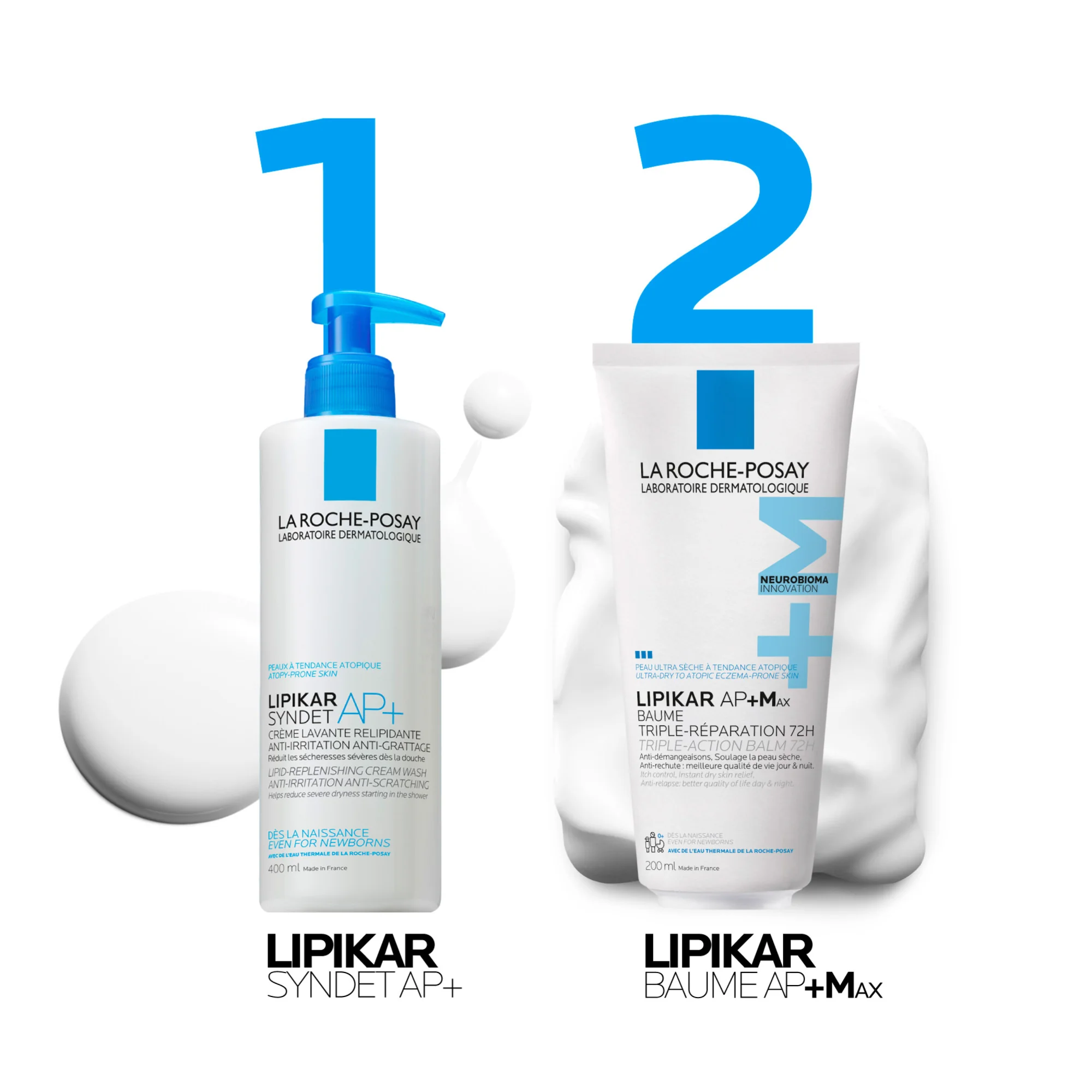 Lipikar Baume Ap+Max 200 Ml Azione Idratante e Protettiva