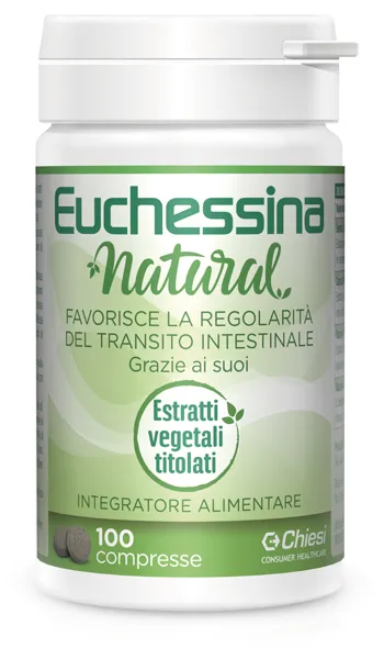 Euchessina Natural Integratore Per il Transito Intestinale 100 Compresse