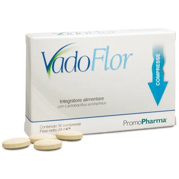 PromoPharma VadoFlor 30 Compresse Integratore Per Regolarità Intestinale
