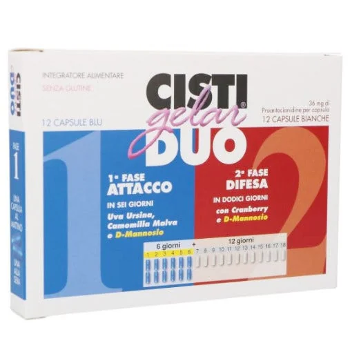 Cistigelar Duo Integratore 24 Capsule 