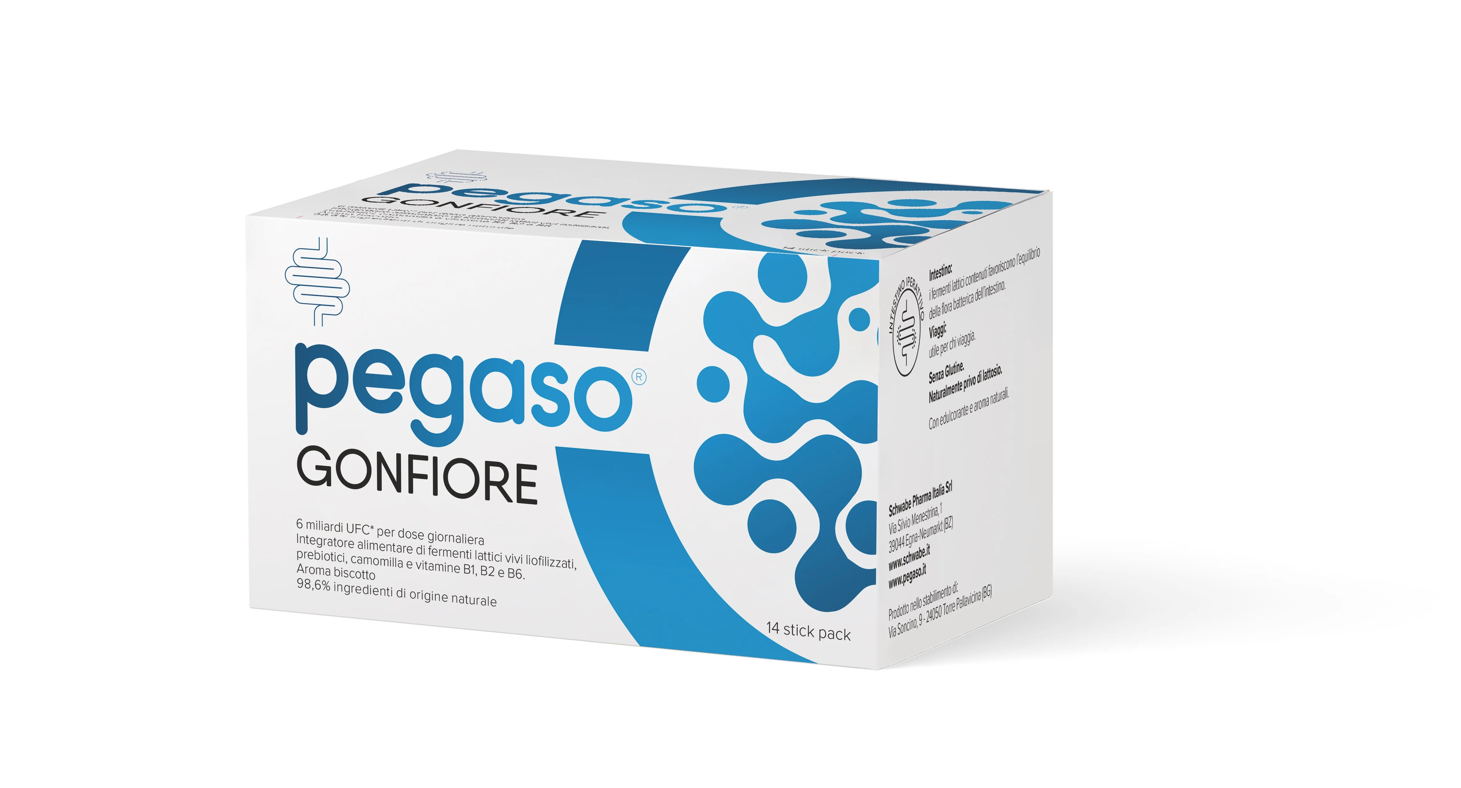 Pegaso Gonfiore 14 Stickpack Senza Glutine