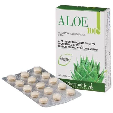 Aloe 100% 60 Compresse