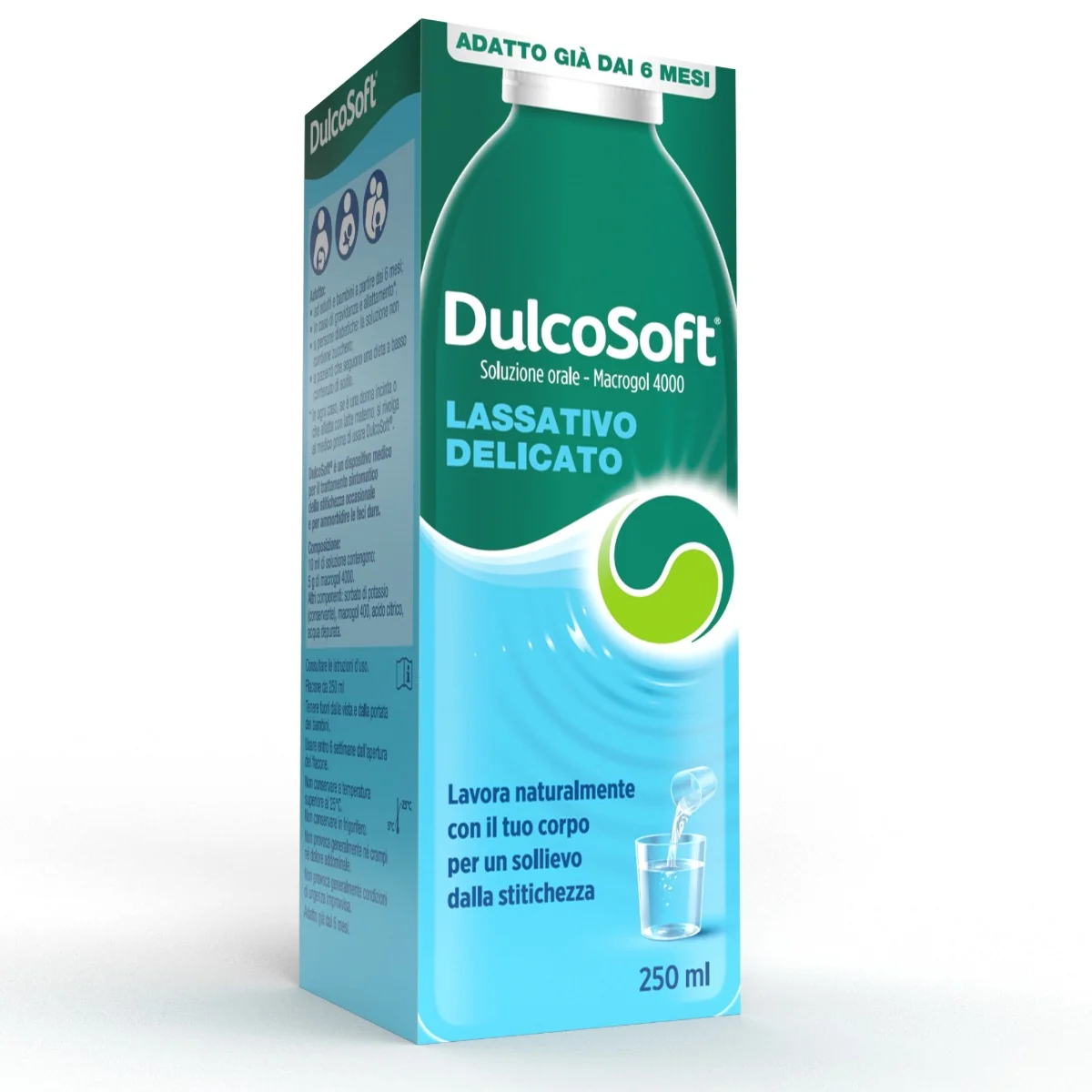 Dulcosoft Soluzione Orale 250 ml Trattamento della Stitichezza Occasionale