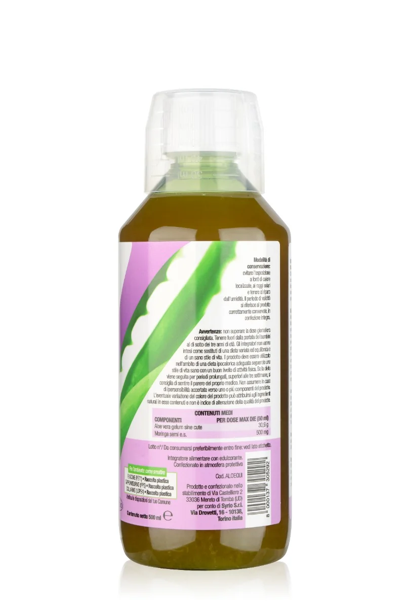 Aloe-Sy Special Equil Peso 500 Ml Senza Glutine