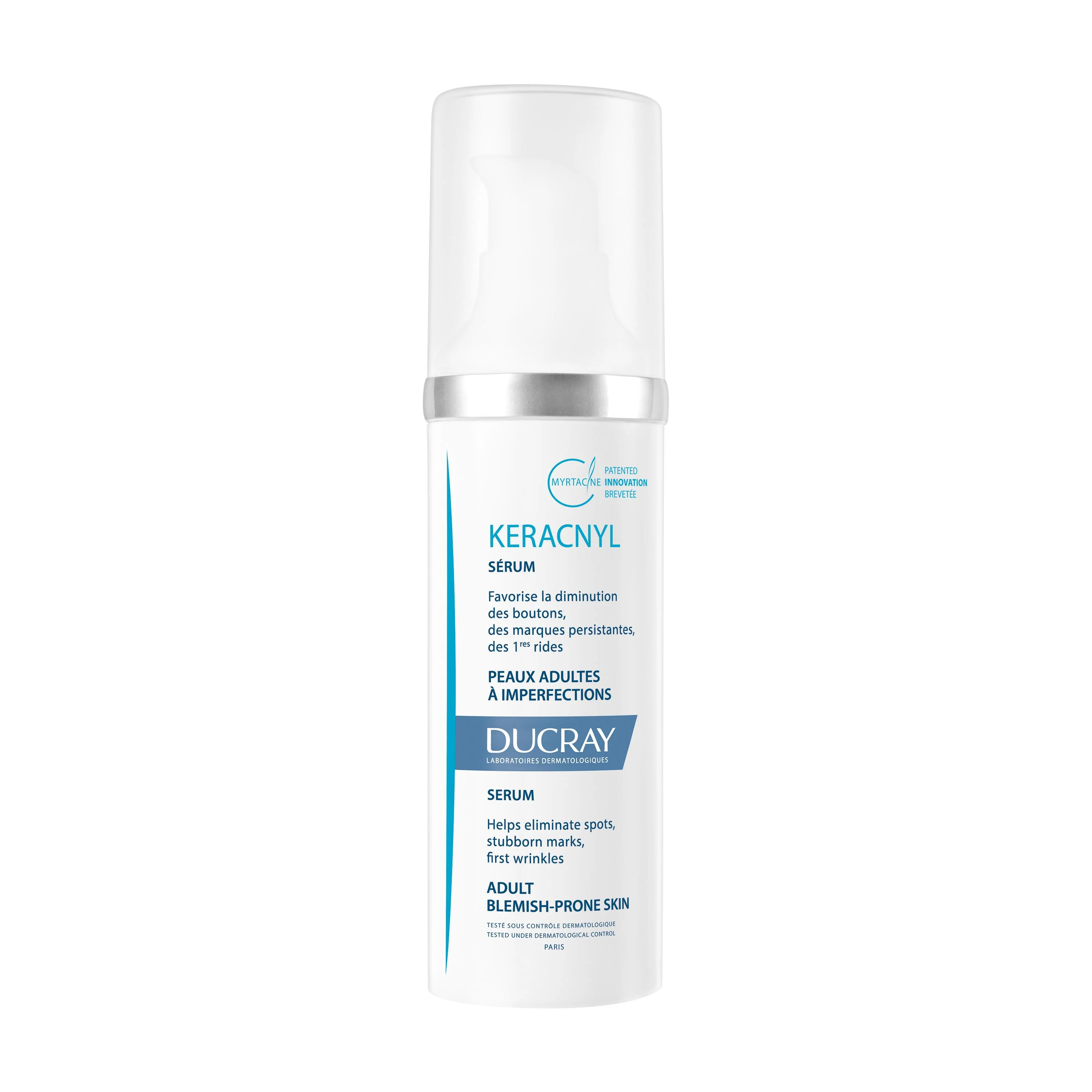 Ducray Keracnyl Siero Donna Antirughe 30 ml Pelle con Imperfezioni