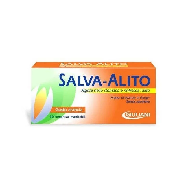Salva-Alito Giuliani Gusto Arancia 30 Compresse Masticabili