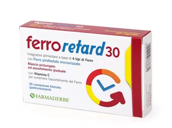 FERRO RETARD 30CPR