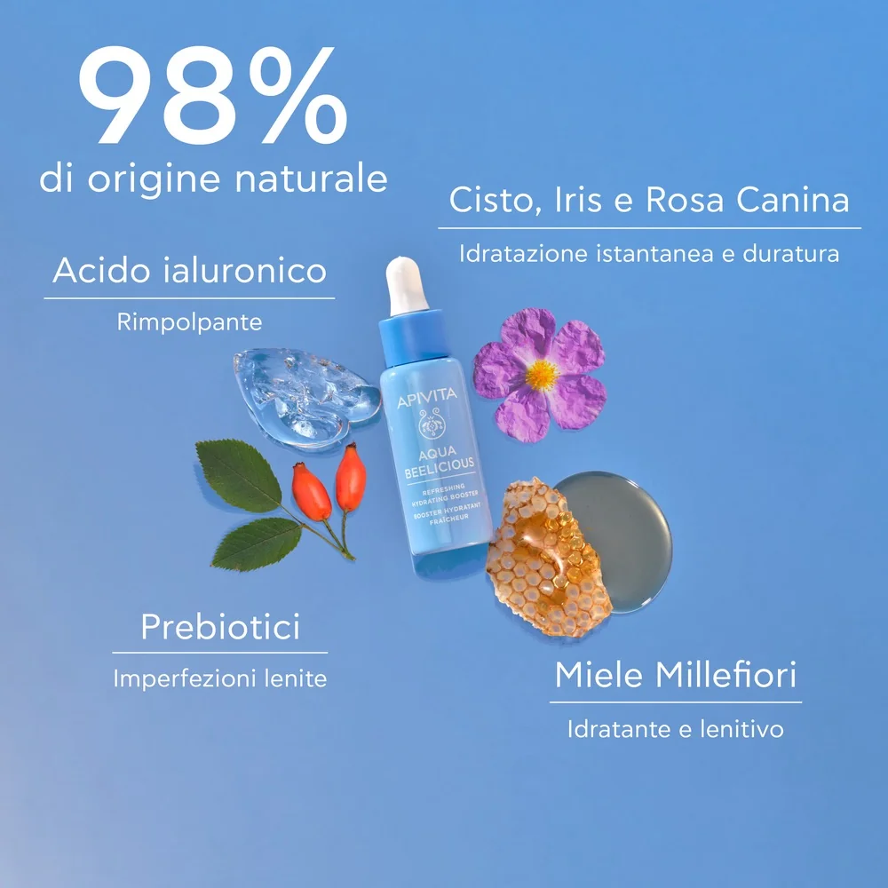 Apivita Aqua Beel Booster Hydrating 30 ml Booster Idratante Rinfrescante