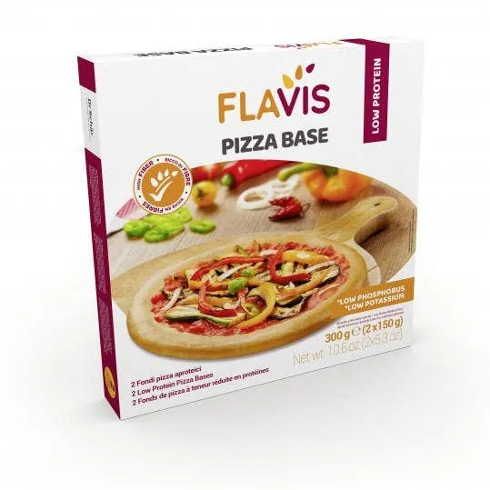Flavis Base di Pizza Aproteica 2x150 g