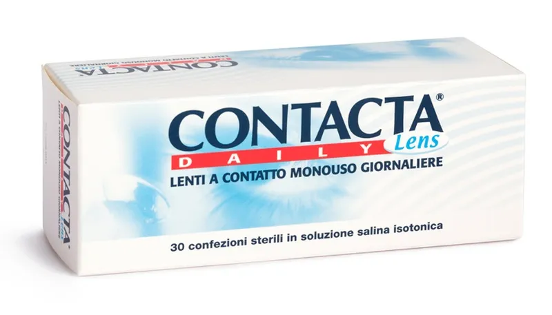 CONTACTA DAILY LENS LENTI CONTATTO MONOUSO PER LA MIOPIA DIOTTRIA -3,50 30 LENTI
