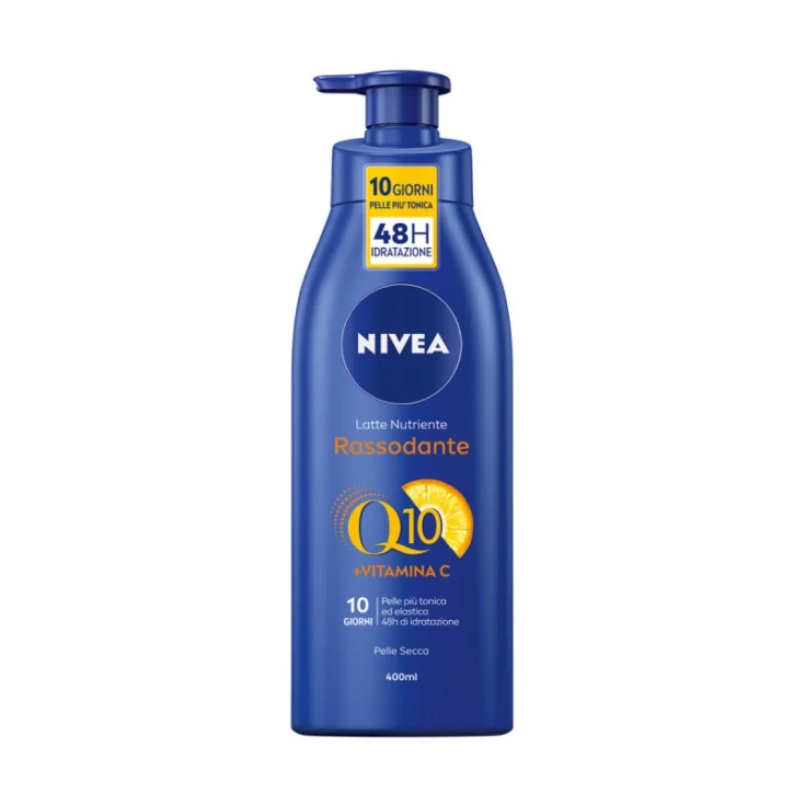 Nivea Latte Nutriente Rassodante 400 ml Pelle secca