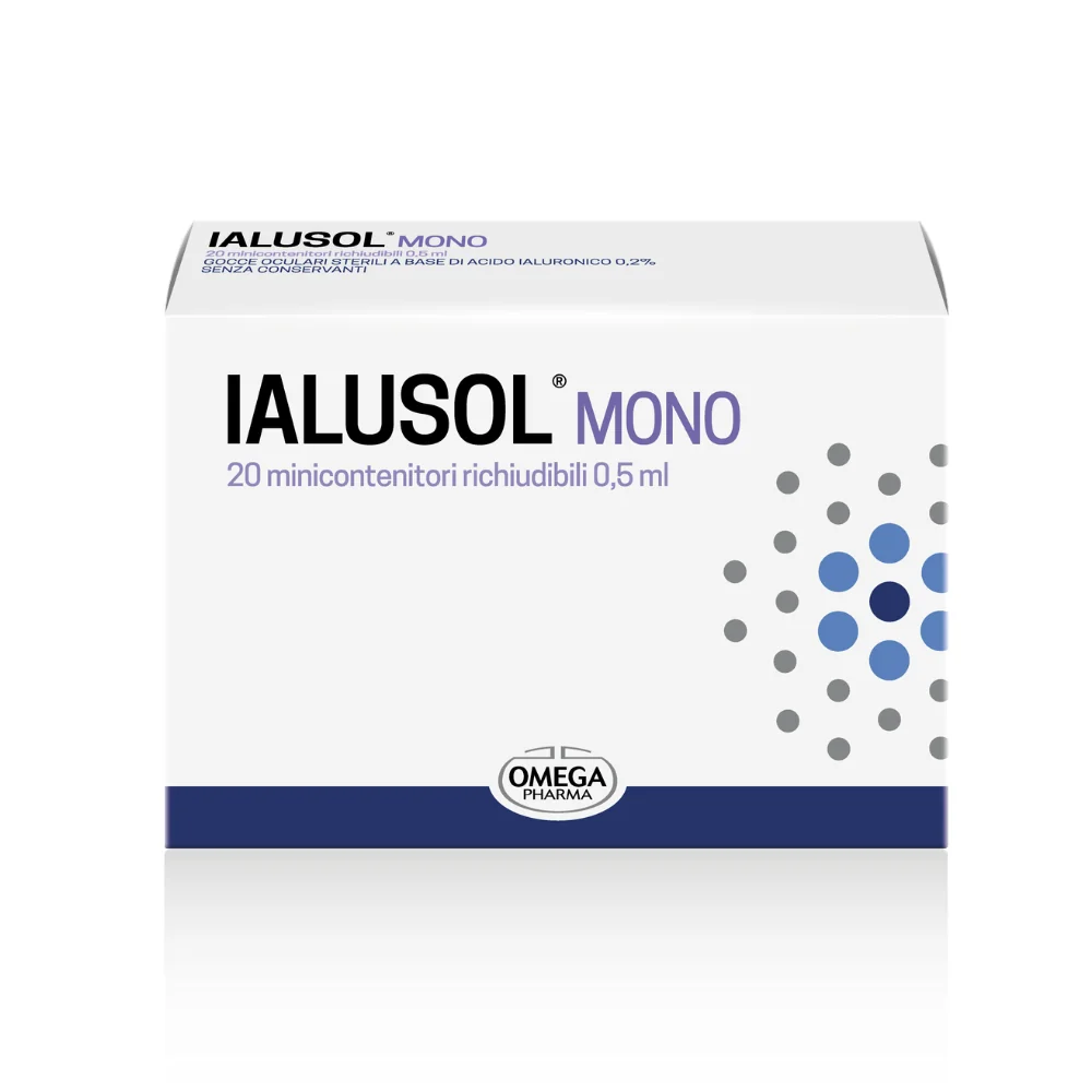Ialusol Mono Gocce oculari 20 Flaconcini