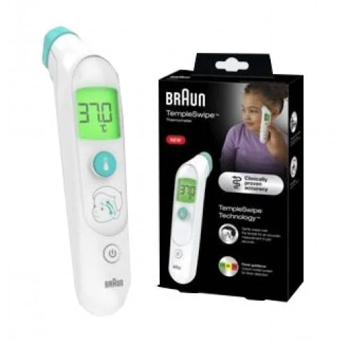 Braun Termometro Templeswipe Rapido, Sicuro e Risultati Accurati