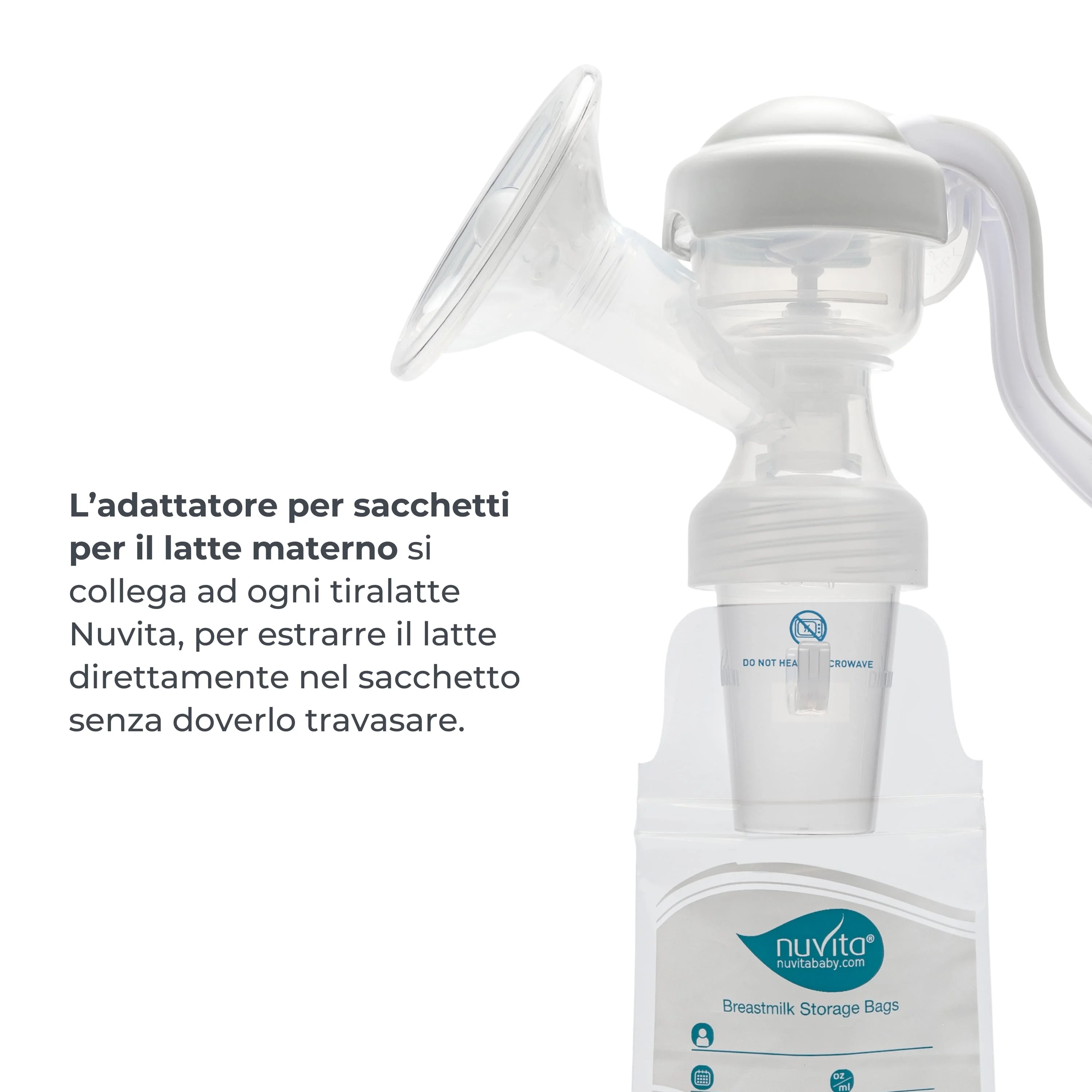 Nuvita Materno Twist Tiralatte Manuale