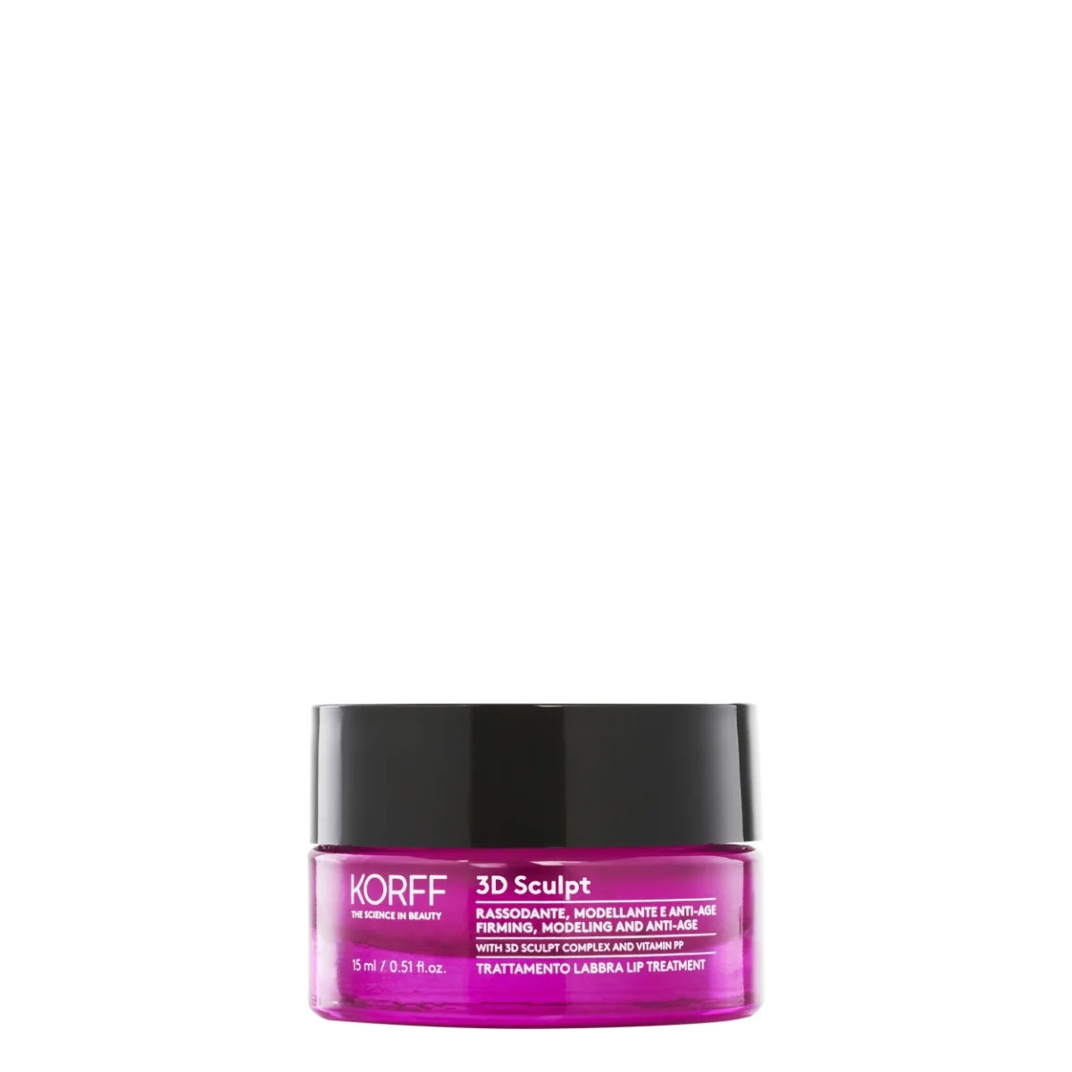 Korff 3D Sculpt Crema Labbra 15 ml Trattamento Rassodante