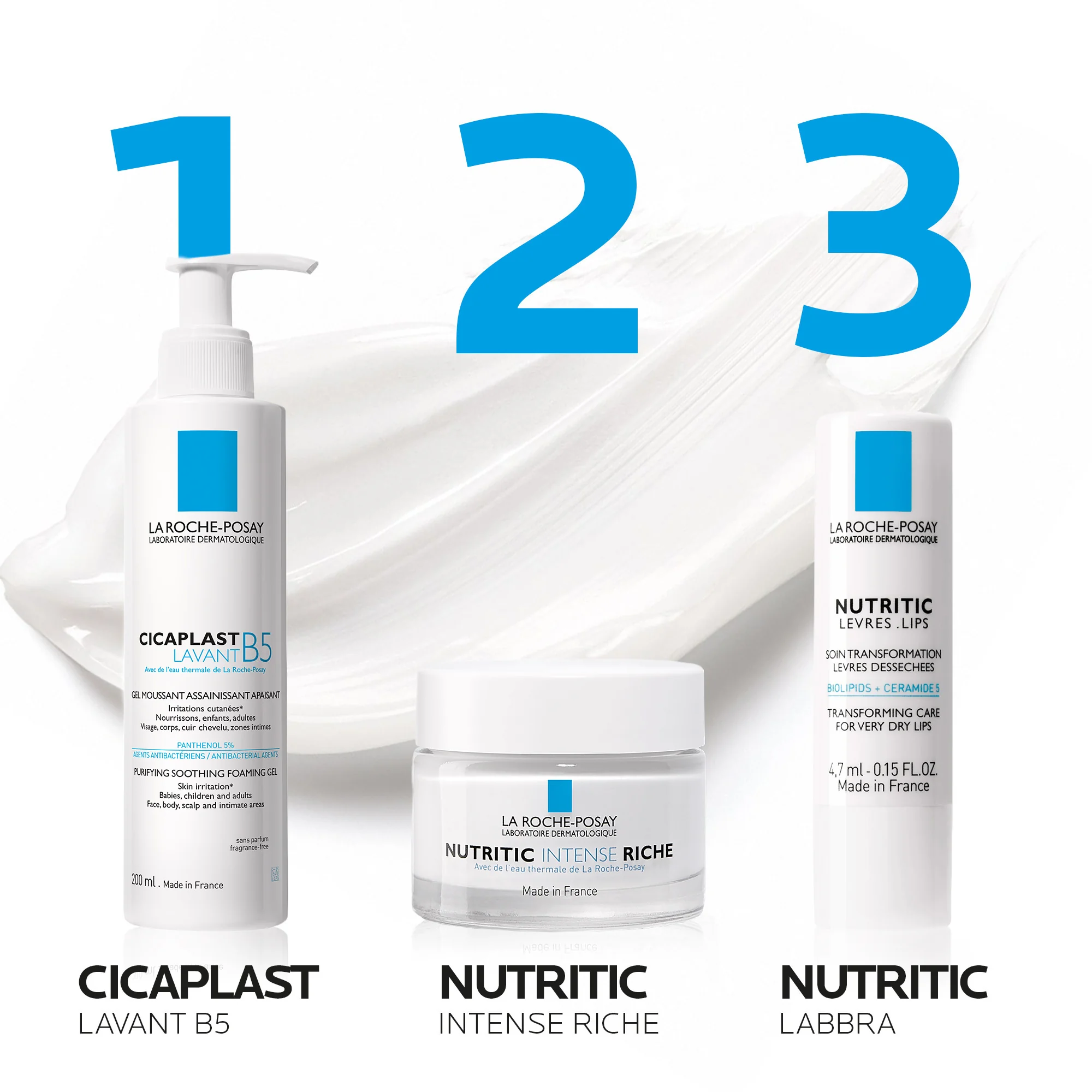 La Roche Posay Nutritic Intense Riche Crema Nutri-Ricostituente Vaso 50 ml Pelle sensibile e secca
