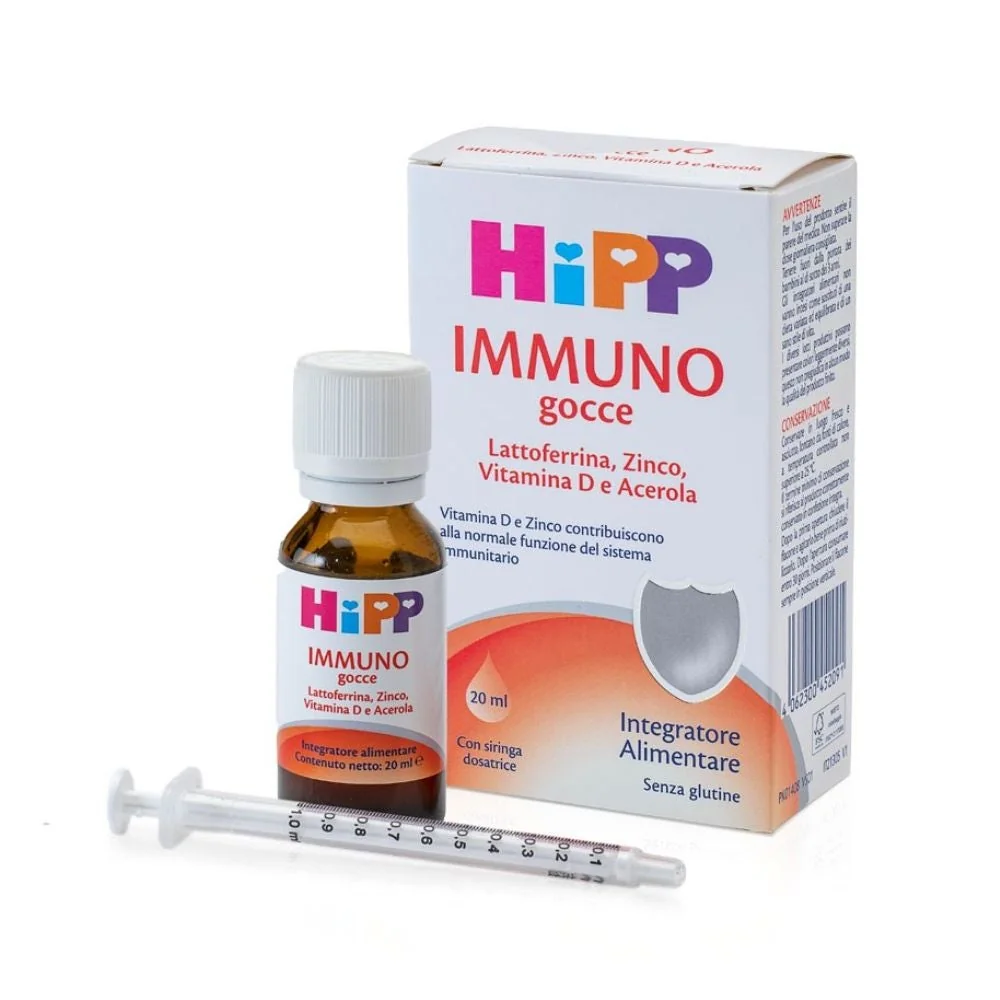 Hipp Immuno Gocce 20 Ml Normale Funzione del Sistema Immunitario