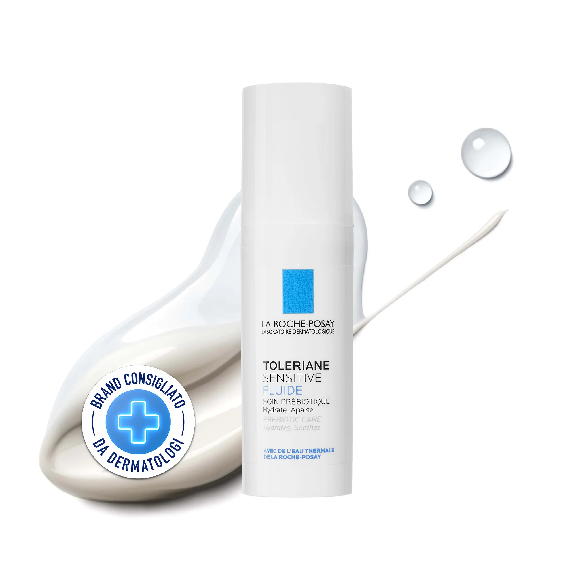 La Roche Posay Toleriane Sensitive Fluido 40 Ml Trattamento lenitivo protettivo