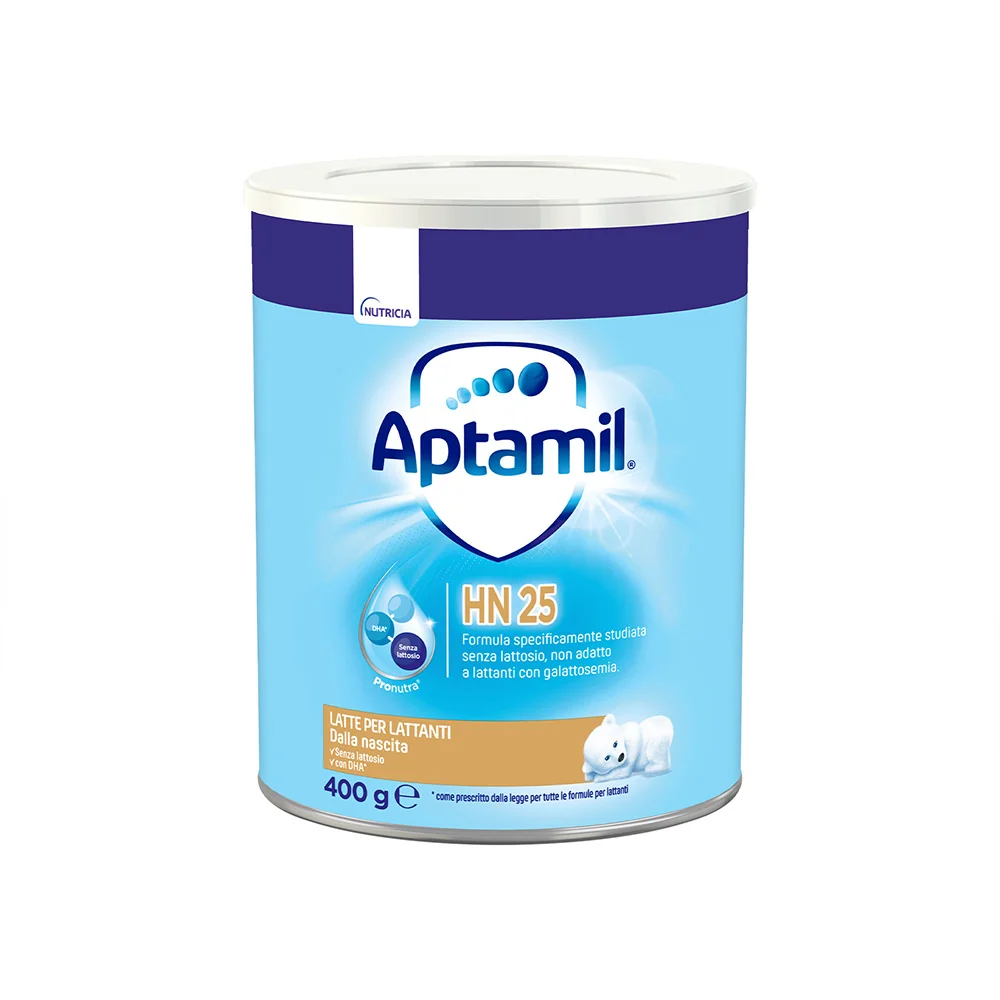 Aptamil Hn 25 400G Alimento a fini medici speciali Senza Lattosio non adatto in caso di Galattosemia