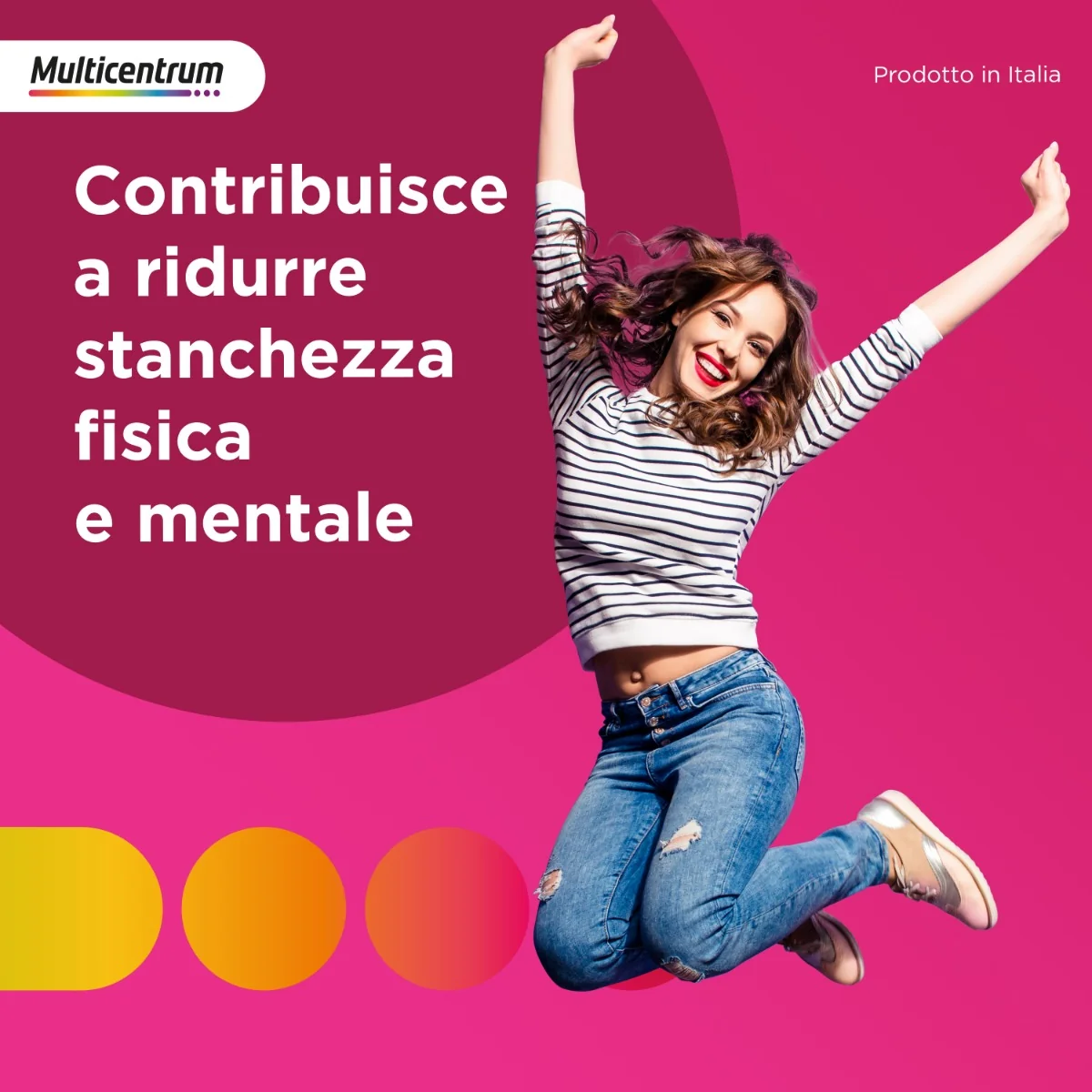 Multicentrum Mymag 30 Bustine Multivitaminico
