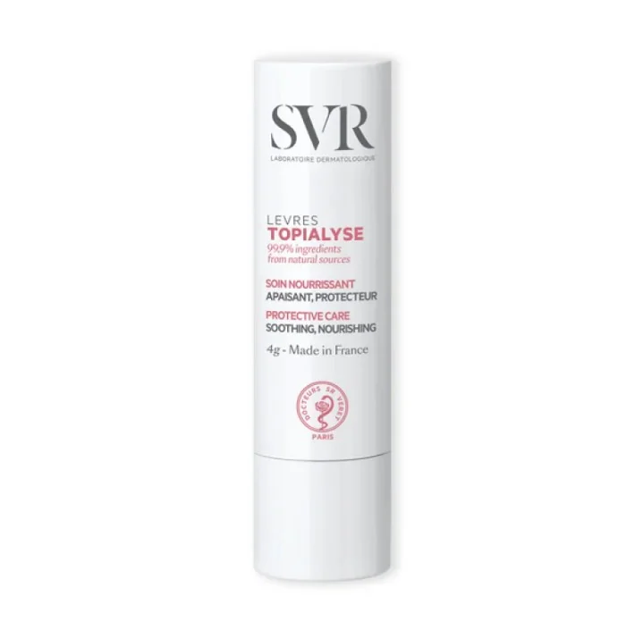 SVR Topialyse Stick Levres Vegetal 4 g Nuova Formula Balsamo Labbra Riparatore